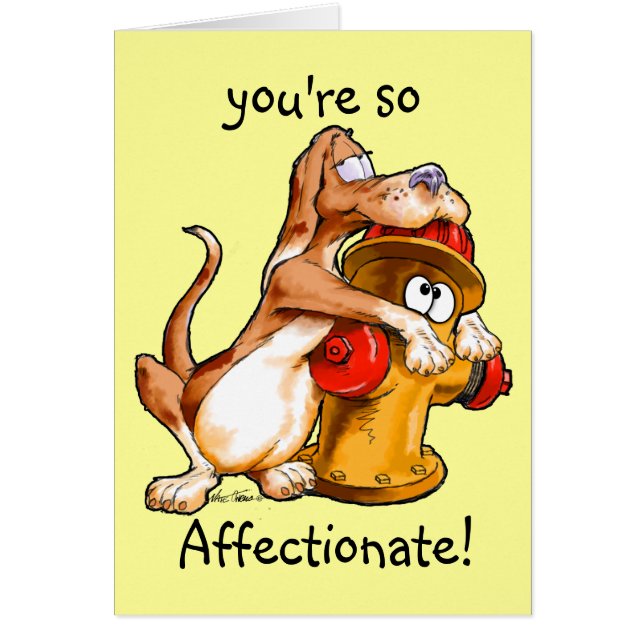 So Affectionate Card (Front)