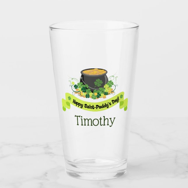 So amazing St. Patrick's Day amazing Glass (Front)