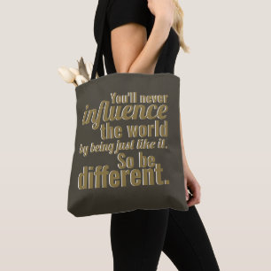 So Be Different Tote Bag