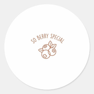 So Berry Special Cute Vinyl Sticker 