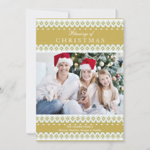 So Blessed Holiday Photo Card