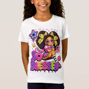 So Blessed™ StarBerry Cute Girl Strawberry T-Shirt