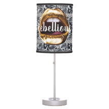 So Chic Wild Pattern Gold lips Gift Beauty Girly