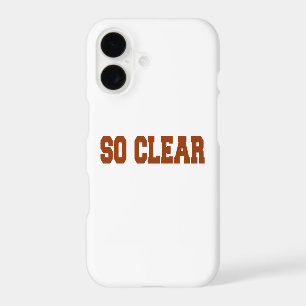 so clear
