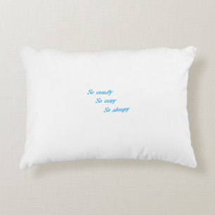 So Comfy So Cosy So Sleepy Decorative Cushion