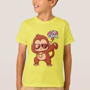 so cool monkey kid T-shirt