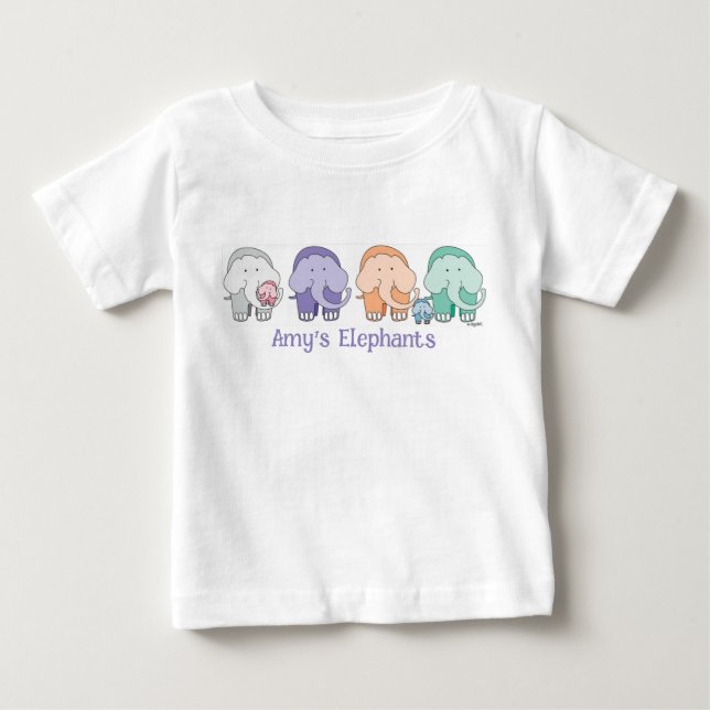 So Cute Elephant T-Shirt (Front)
