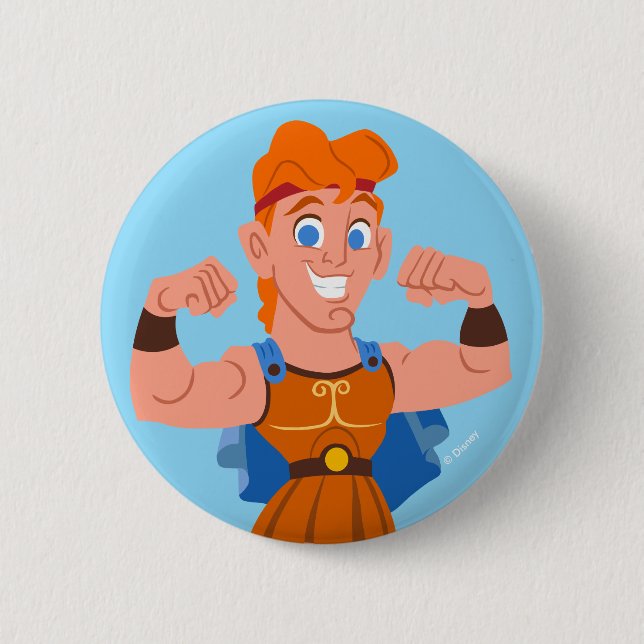 So Cute Hercules Button (Front)