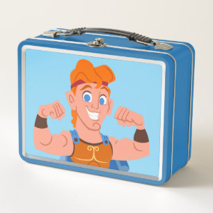 So Cute Hercules Metal Lunch Box