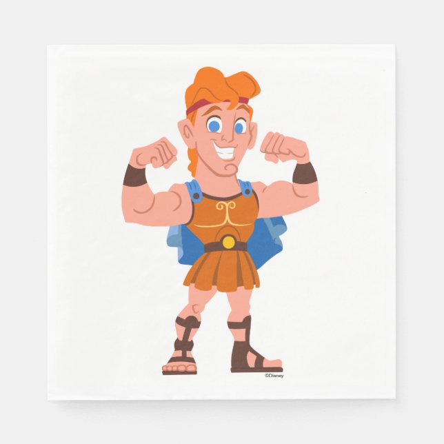 So Cute Hercules Napkins (Front)