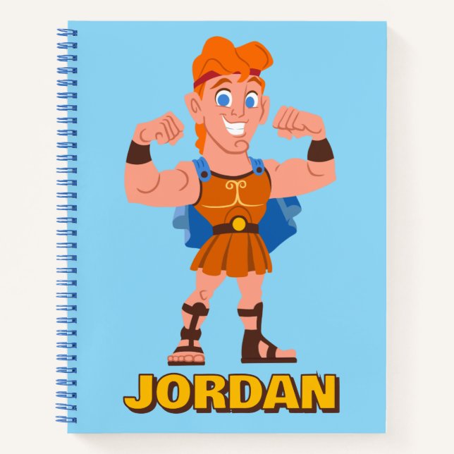 So Cute Hercules Notebook (Front)