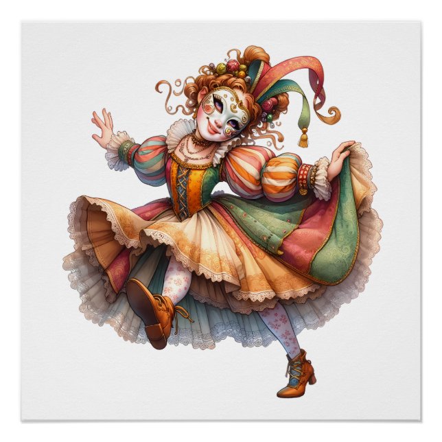 SO CUTE Masquerade Characters Theme Poster (Front)