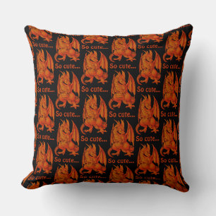So Cute orange dragon Cushion