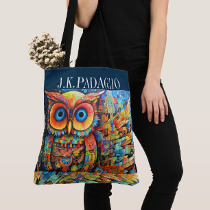 So Cute Owl Tote - See Back