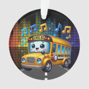 SO CUTE School Bus  Ornament