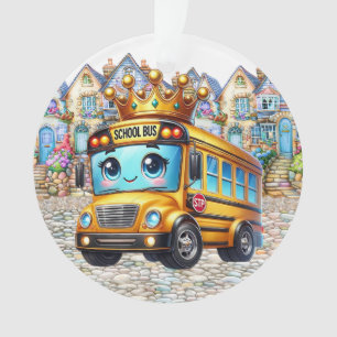 SO CUTE School Bus  Ornament