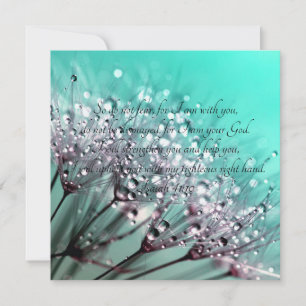 So Do Not Fear Isaiah 41:10 Bible Verse Card