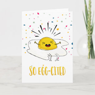 So excited congratulations new job new house egg card