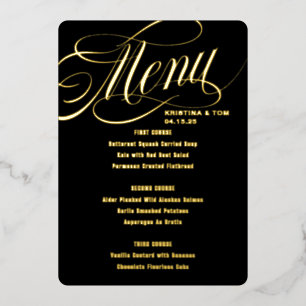 So Fancy Menu Real
