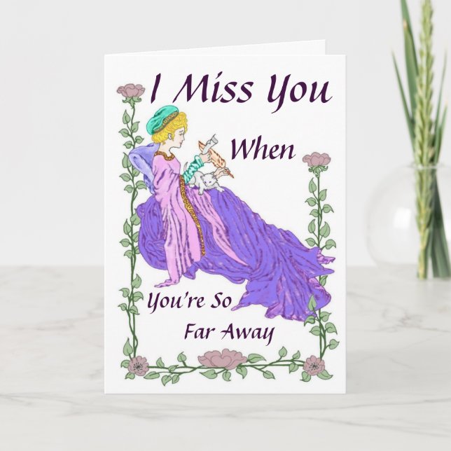 So Far Away Card (Front)