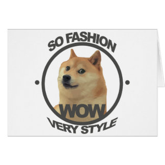 So Fashion, So Doge