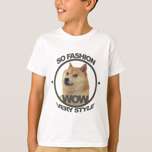 Image of So Fashion, So Doge T-shirt