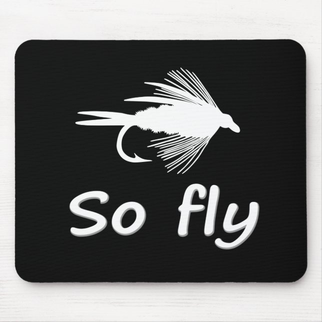 SO FLY MOUSE MAT (Front)