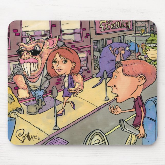 So Freaky Mouse Mat (Front)