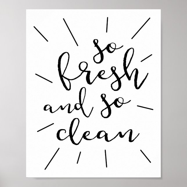 So Fresh And So Clean Poster (Front)