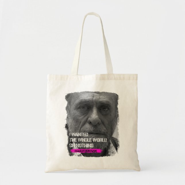 So Funny Charles Bukowski Gifts For Music Fans Tote Bag (Front)