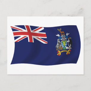 So Georgia And Sandwich Flag Postcard