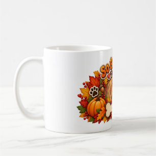 So Grateful for You Thanksgiving Dog Photo Coffee Mug