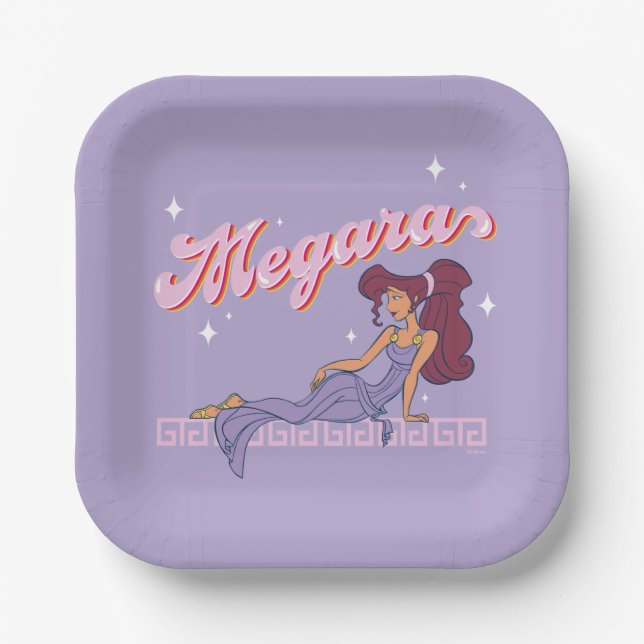So Greek. So Chic. Megara Paper Plates (Front)