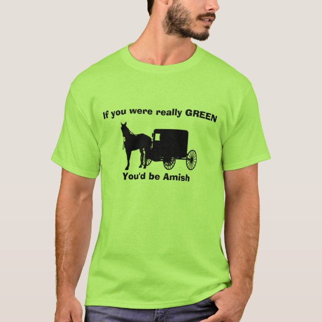 So Green, Amish Green T-Shirt (Front)