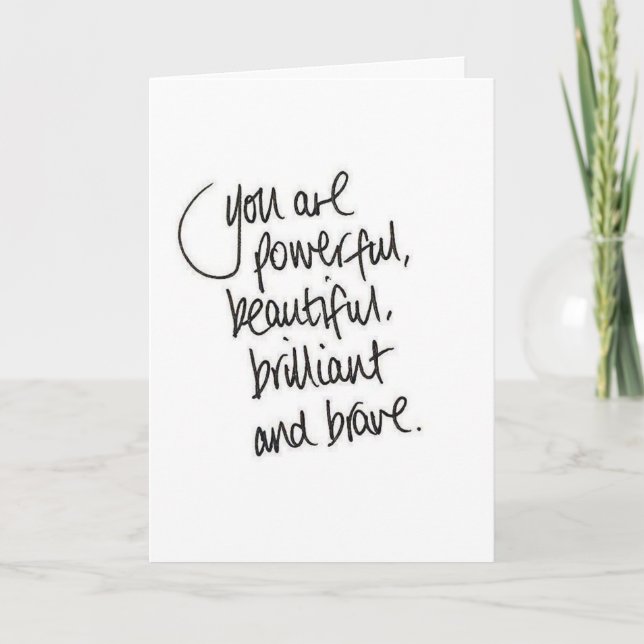 SO **HAPPY** FOR YOU!!! YOU GO GIRL!!!! CARD (Front)