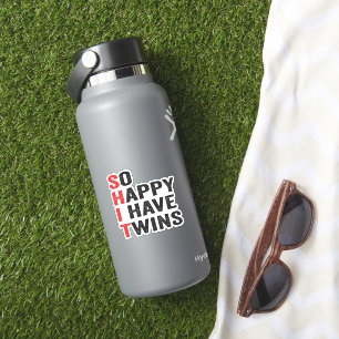 So Happy I Have Twins Funny Family Quote Gift