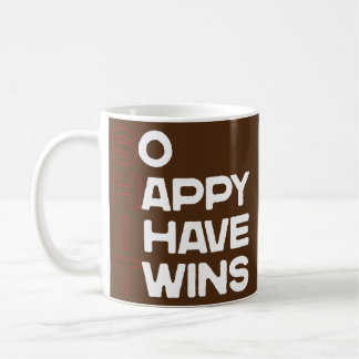 So Happy I Have Twins funny mum dad parent of Coffee Mug