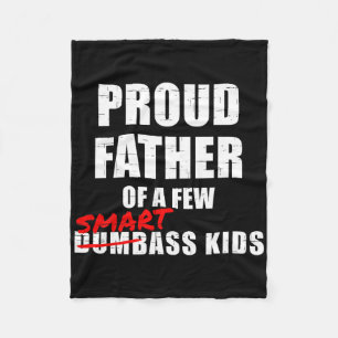 So Happy I Have Twins Funny Parent Twin Mum Dad Mo Fleece Blanket