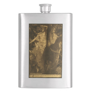 So haunted Moonlight Guardians of the Night Hip Flask