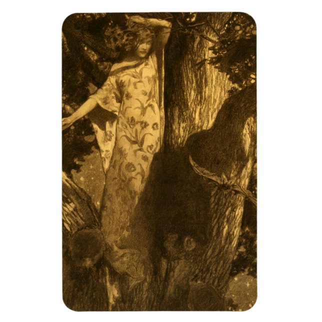 So haunted Moonlight Guardians of the Night Magnet (Vertical)