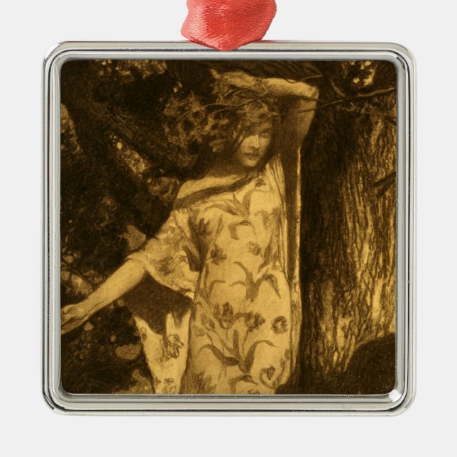 So haunted Moonlight Guardians of the Night Metal Tree Decoration (Front)