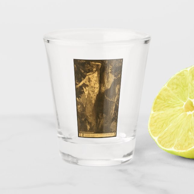 So haunted Moonlight Guardians of the Night Shot Glass (Front)
