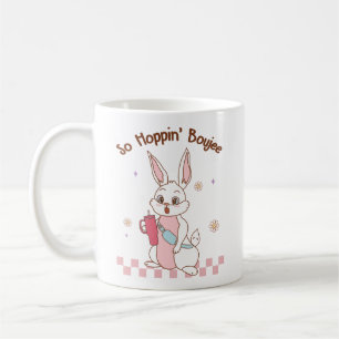 So Hoppin Boujee Tumbler Belt Bag Bunny Easter Day Coffee Mug
