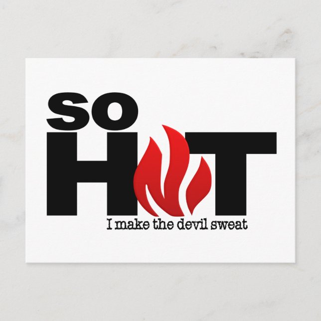 So Hot postcard (Front)