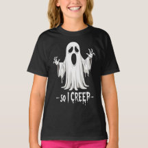 So I Creep Halloween Boo Ghost Funny Creep Yeaaa  
