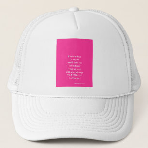 So in love valentine's day trucker hat