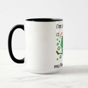 So Irish my liver hurts Mug