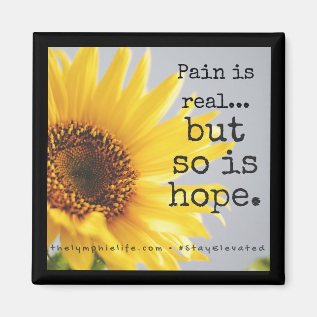 "So is Hope" Magnet (Front)