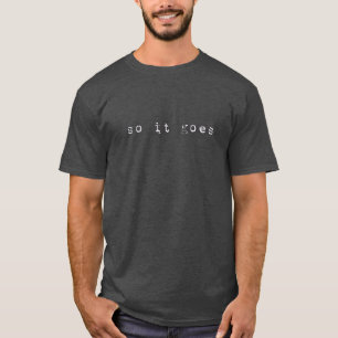 so it goes t-shirt