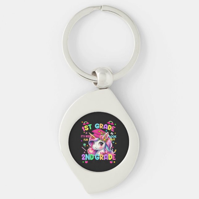 So Long 1st Grade 2nd Grade Here I Come Key Ring (Front)